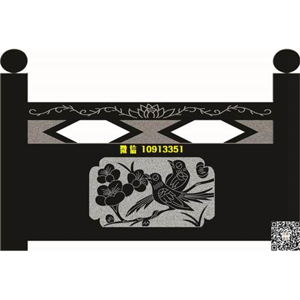 精雕图180花鸟栏板精雕图线雕图线条图单线铣底图_电脑雕刻plt文泰矢量图精雕图浮雕图